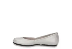 Easy Street Womens Tamar Flat - Silver -Shoe Promotion Shop US 01 108017 03