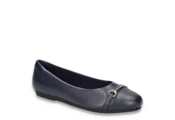 Easy Street Womens Asher Flat - Navy