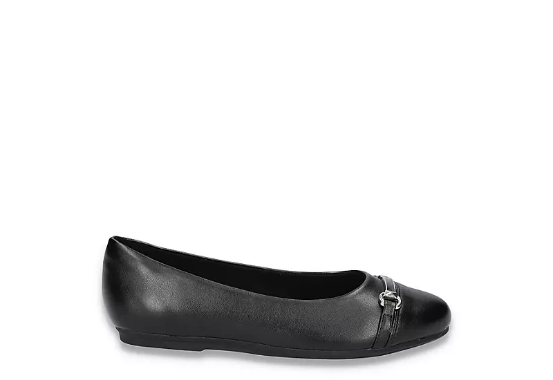 Easy Street Womens Asher Flat - Black 4 Easy Street Womens Asher Flat - Black - Image 2