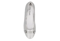 Easy Street Womens Asher Flat - Silver -Shoe Promotion Shop US 01 108021 05