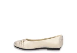 Easy Street Womens Asher Flat - Gold -Shoe Promotion Shop US 01 108022 03