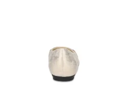 Easy Street Womens Asher Flat - Gold -Shoe Promotion Shop US 01 108022 04