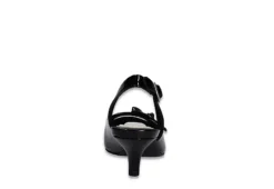 Easy Street Womens Emerin Slingback Pump - Black -Shoe Promotion Shop US 01 108057 04