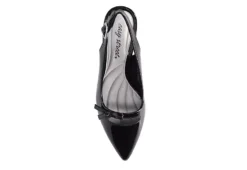 Easy Street Womens Emerin Slingback Pump - Black -Shoe Promotion Shop US 01 108057 05