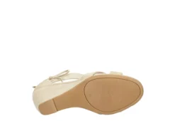 Chinese Laundry Womens Celly Wedge Sandal - Beige -Shoe Promotion Shop US 01 132194 06