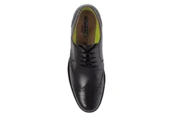 Florsheim Mens Midtown Wingtip Oxford - Black -Shoe Promotion Shop US 01 300009 05