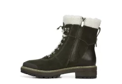 Franco Sarto Womens Rosella Combat Boot - Green -Shoe Promotion Shop US 01 300160 03