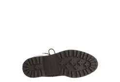 Franco Sarto Womens Rosella Combat Boot - Green -Shoe Promotion Shop US 01 300160 06