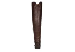 Franco Sarto Womens Haleen Wide Calf Over The Knee Boot - Brown -Shoe Promotion Shop US 01 300475 04