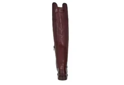 Franco Sarto Womens Haleen Wide Calf Over The Knee Boot - Cognac -Shoe Promotion Shop US 01 300476 04