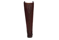 Franco Sarto Womens Meyer Wide Calf Tall Boot - Burgundy -Shoe Promotion Shop US 01 300505 04