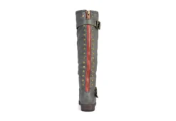 Journee Collection Womens Spokane Extra Wide Calf Tall Boot - Dark Grey -Shoe Promotion Shop US 01 300946 04