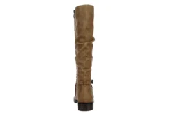 Xappeal Womens Nadeen Wide Calf Riding Boot - Taupe -Shoe Promotion Shop US 01 301863 04
