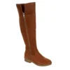 Eva & Zoe Womens Bria Wide Calf Tall Boot - Cognac -Shoe Promotion Shop US 01 301948 00