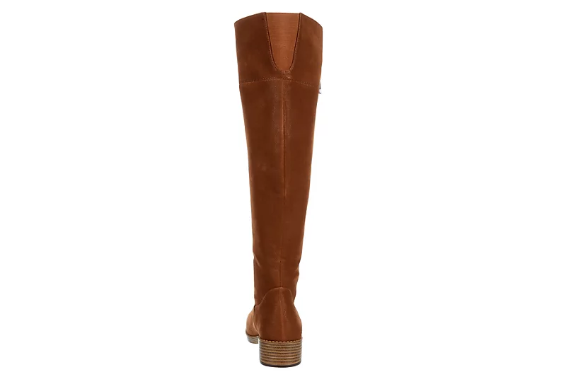 Eva & Zoe Womens Bria Wide Calf Tall Boot - Cognac 7 Eva & Zoe Womens Bria Wide Calf Tall Boot - Cognac - Image 5