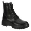 Limelight Womens Rudy Combat Boot - Black