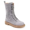 Journee Collection Womens Cadee Bootie - Grey -Shoe Promotion Shop US 01 302203 00