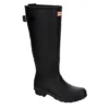 Hunter Boots Llc Womens Original Back Adj Gloss Rain Boot - Black -Shoe Promotion Shop US 01 302431 00