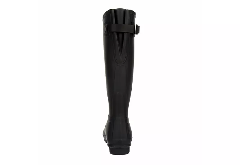 Hunter Boots Llc Womens Original Back Adj Gloss Rain Boot - Black 7 Hunter Boots Llc Womens Original Back Adj Gloss Rain Boot - Black - Image 5