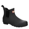 Hunter Boots Llc Womens Original Chelsea Rain Boot - Black -Shoe Promotion Shop US 01 302437 00