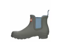 Hunter Boots Llc Womens Original Chelsea Rain Boot - Grey -Shoe Promotion Shop US 01 302440 03