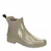 Hunter Boots Llc Womens Original Refined Chelsea Gloss Rain Boot - Taupe -Shoe Promotion Shop US 01 302442 00
