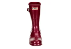 Hunter Boots Llc Womens Original Short Nebula Rain Boot - Burgundy -Shoe Promotion Shop US 01 302449 02