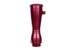 Hunter Boots Llc Womens Original Short Nebula Rain Boot - Burgundy -Shoe Promotion Shop US 01 302449 04