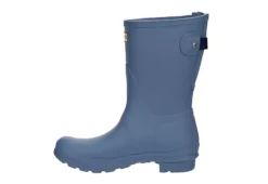 Hunter Boots Llc Womens Original Back Adj Rain Boot - Blue -Shoe Promotion Shop US 01 302450 03