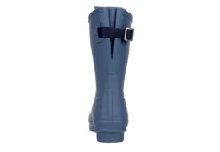 Hunter Boots Llc Womens Original Back Adj Rain Boot - Blue -Shoe Promotion Shop US 01 302450 04