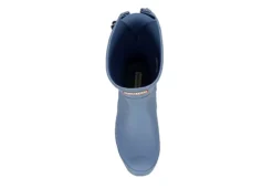 Hunter Boots Llc Womens Original Back Adj Rain Boot - Blue -Shoe Promotion Shop US 01 302450 05
