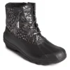 Sperry Womens Syren Gulf Metallic Animal Duck Boot - Black -Shoe Promotion Shop US 01 302509 00