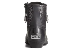 Sperry Womens Syren Gulf Metallic Animal Duck Boot - Black -Shoe Promotion Shop US 01 302509 03