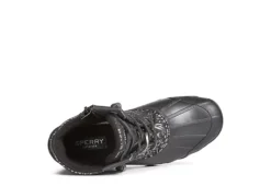Sperry Womens Syren Gulf Metallic Animal Duck Boot - Black -Shoe Promotion Shop US 01 302509 04