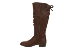 Xappeal Womens Cheyenne Wide Calf Tall Boot - Brown -Shoe Promotion Shop US 01 302740 03