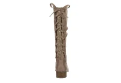 Xappeal Womens Cheyenne Wide Calf Tall Boot - Taupe -Shoe Promotion Shop US 01 302742 04