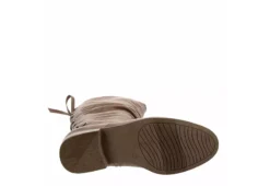 Xappeal Womens Cheyenne Wide Calf Tall Boot - Taupe -Shoe Promotion Shop US 01 302742 06