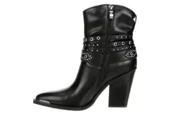 Michael By Michael Shannon Womens Dottie Western Boot - Black -Shoe Promotion Shop US 01 302754 03