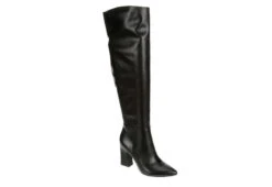 Michael By Michael Shannon Womens Camille Wide Calf Over The Knee Boot - Black
