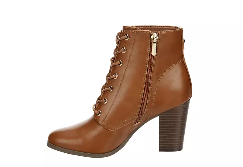 Xappeal Womens Karen Lace-up Boot - Cognac 6 Xappeal Womens Karen Lace-up Boot - Cognac - Image 4