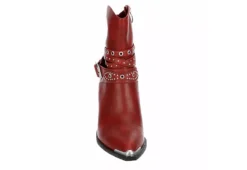 Michael By Michael Shannon Womens Dottie Western Boot - Red -Shoe Promotion Shop US 01 302819 02