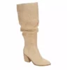 Michael By Michael Shannon Womens Millie Wide Calf Tall Boot - Tan -Shoe Promotion Shop US 01 302843 00