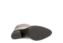 Michael By Michael Shannon Womens Millie Wide Calf Tall Boot - Grey -Shoe Promotion Shop US 01 302844 06