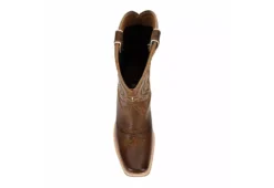 Justin Womens Rein Western Boot - Brown -Shoe Promotion Shop US 01 302852 05