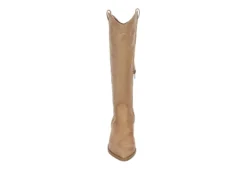 Dv By Dolce Vita Womens Kitschy Western Boot - Beige -Shoe Promotion Shop US 01 302853 02