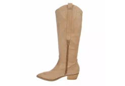 Dv By Dolce Vita Womens Kitschy Western Boot - Beige -Shoe Promotion Shop US 01 302853 03