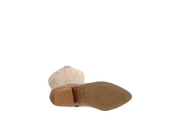 Dv By Dolce Vita Womens Kitschy Western Boot - Beige -Shoe Promotion Shop US 01 302853 06
