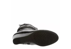 Lauren Blakwell Womens Johanna Wedge Boot - Black -Shoe Promotion Shop US 01 302866 06