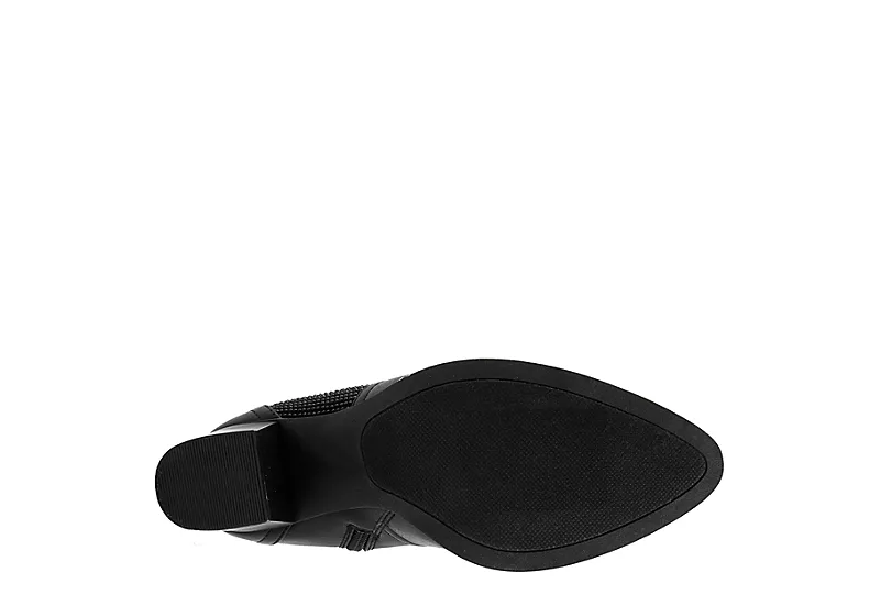 Juicy Couture Womens Tamra Western Boot - Black 9 Juicy Couture Womens Tamra Western Boot - Black - Image 7