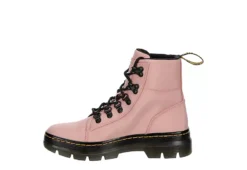 Dr. Martens Dr.martens Womens Combs Nylon Combat Boot - Pale Pink 12 Dr. Martens Dr.martens Womens Combs Nylon Combat Boot - Pale Pink -Shoe Promotion Shop US 01 302906 03
